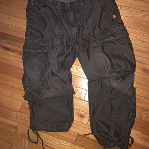 Men’s Brown True Religion Cargo Jeans